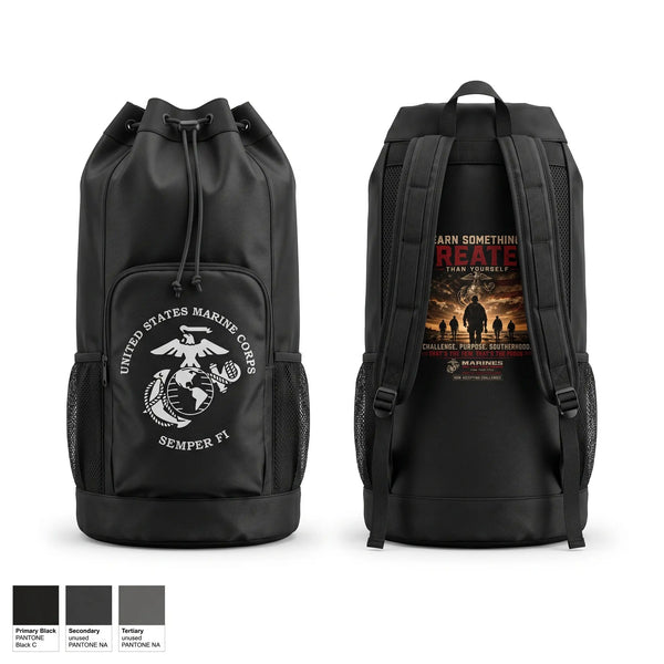 Gear Bag, RSS MCDONOUGH, Marines, Teamtime, Team time, sublimation, custom sports apparel, team uniforms, spirit wear, spiritwear, sports uniforms, custom shirts, team store, custom team store, fundraiser sports, apparel fundraiser