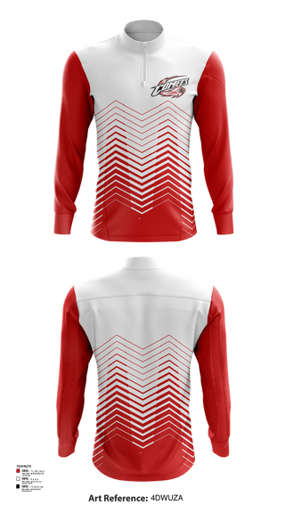 Quarter Zip Jacket, Chevak Comets, Wrestling, Teamtime, Team time, sublimation, custom sports apparel, team uniforms, spirit wear, spiritwear, sports uniforms, custom shirts, team store, custom team store, fundraiser sports, apparel fundraiser