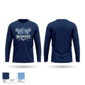 La Plata Warriors 5508321 Long Sleeve Performance Shirt 2
