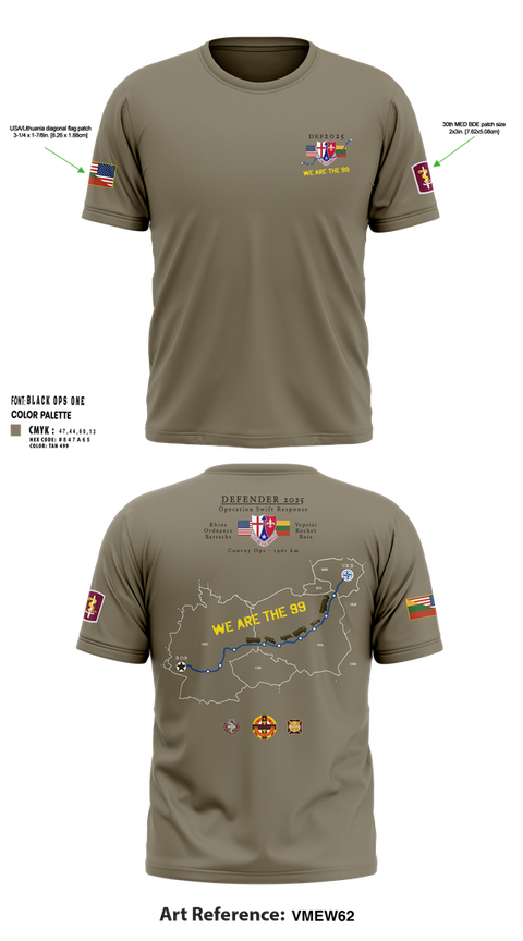 Short Sleeve Performance Shirt, 30th MED BDE DEF25, , Teamtime, Team time, sublimation, custom sports apparel, team uniforms, spirit wear, spiritwear, sports uniforms, custom shirts, team store, custom team store, fundraiser sports, apparel fundraiser