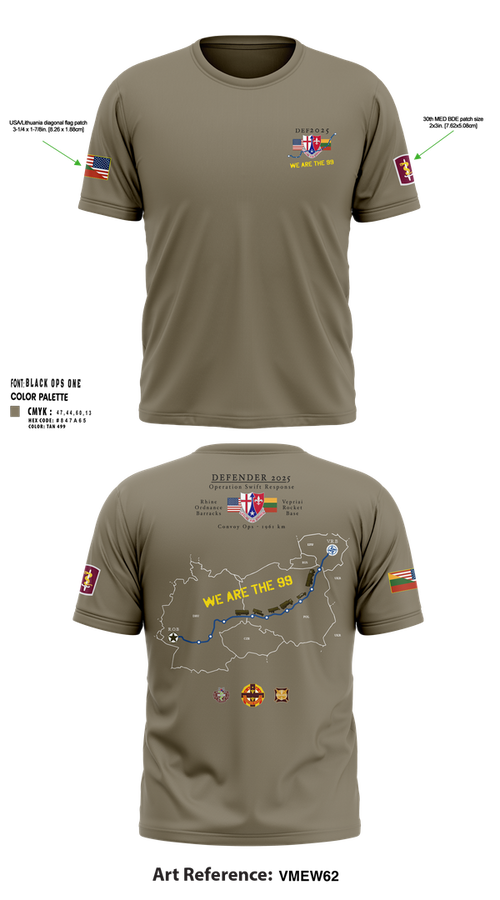 Short Sleeve Performance Shirt, 30th MED BDE DEF25, , Teamtime, Team time, sublimation, custom sports apparel, team uniforms, spirit wear, spiritwear, sports uniforms, custom shirts, team store, custom team store, fundraiser sports, apparel fundraiser