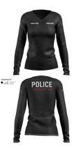 Cougar Alert Team 51493107 Women's Long Sleeve V-neck Shirt - 21