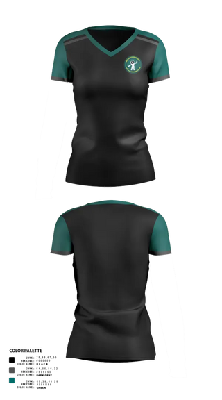 Womens Short Sleeve Vneck Shirt, Magee Morning Broadcasts, , Teamtime, Team time, sublimation, custom sports apparel, team uniforms, spirit wear, spiritwear, sports uniforms, custom shirts, team store, custom team store, fundraiser sports, apparel fundraiser