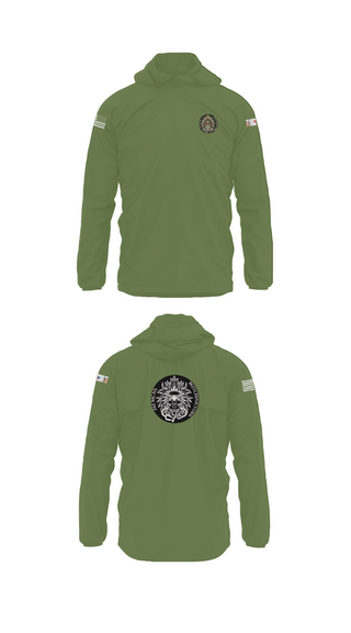 Windbreaker, , Army, Teamtime, Team time, sublimation, custom sports apparel, team uniforms, spirit wear, spiritwear, sports uniforms, custom shirts, team store, custom team store, fundraiser sports, apparel fundraiser