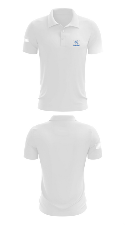 Mifflin Punchers Band 46998684 Short Sleeve Performance Polo - 9