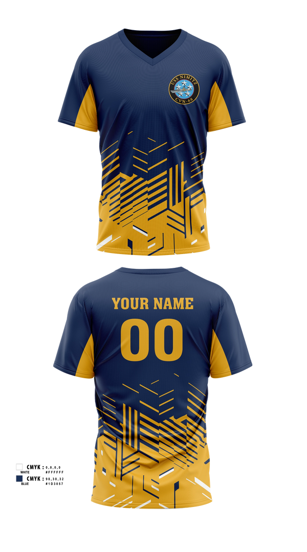 Mens Soccer Jersey, USS NIMITZ, Men's Soccer, Teamtime, Team time, sublimation, custom sports apparel, team uniforms, spirit wear, spiritwear, sports uniforms, custom shirts, team store, custom team store, fundraiser sports, apparel fundraiser