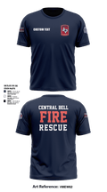 Central Bell County Fire Rescue  Short Sleeve Performance Shirt - 3