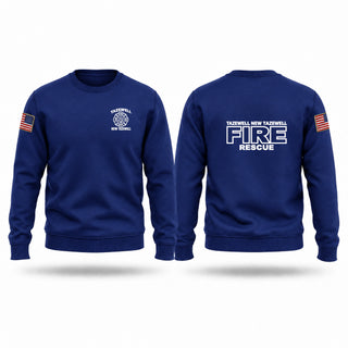 Crew Neck Sweatshirt, Tazewell/ New Tazewell, Fire Department, Teamtime, Team time, sublimation, custom sports apparel, team uniforms, spirit wear, spiritwear, sports uniforms, custom shirts, team store, custom team store, fundraiser sports, apparel fundraiser