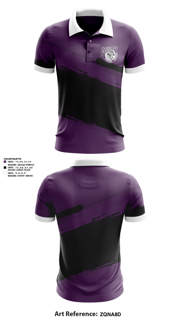 Short Sleeve Performance Polo, Douglass Fighting Indians Cheer, Cheer, Teamtime, Team time, sublimation, custom sports apparel, team uniforms, spirit wear, spiritwear, sports uniforms, custom shirts, team store, custom team store, fundraiser sports, apparel fundraiser