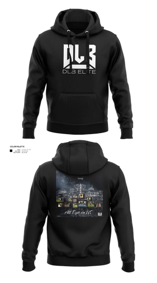 Hoodie, DLB Elite, , Teamtime, Team time, sublimation, custom sports apparel, team uniforms, spirit wear, spiritwear, sports uniforms, custom shirts, team store, custom team store, fundraiser sports, apparel fundraiser