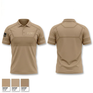 Short Sleeve Performance Polo, Fury, Army, Teamtime, Team time, sublimation, custom sports apparel, team uniforms, spirit wear, spiritwear, sports uniforms, custom shirts, team store, custom team store, fundraiser sports, apparel fundraiser