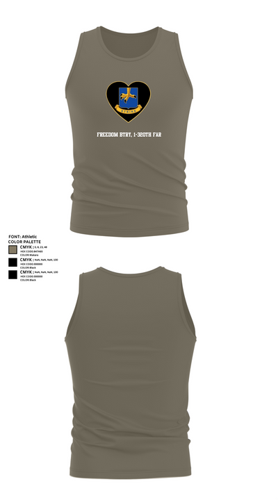 Freedom BTRY, 1-320th FAR 56639766 Tank Top - 79