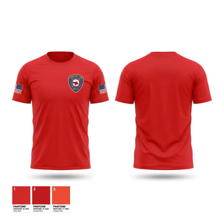 Short Sleeve Performance Shirt, Comfort Volunteer Fire Department, Fire Department, Teamtime, Team time, sublimation, custom sports apparel, team uniforms, spirit wear, spiritwear, sports uniforms, custom shirts, team store, custom team store, fundraiser sports, apparel fundraiser