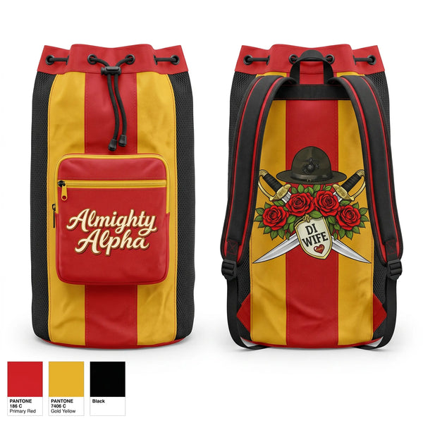 Gear Bag, Alpha company, Marines, Teamtime, Team time, sublimation, custom sports apparel, team uniforms, spirit wear, spiritwear, sports uniforms, custom shirts, team store, custom team store, fundraiser sports, apparel fundraiser