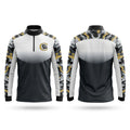 Cement High School Basketball Quarter Zip Jacket - 1