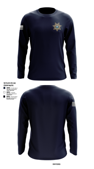 Long Sleeve Performance Shirt, Hamilton County Sheriffs Office SURT, , Teamtime, Team time, sublimation, custom sports apparel, team uniforms, spirit wear, spiritwear, sports uniforms, custom shirts, team store, custom team store, fundraiser sports, apparel fundraiser