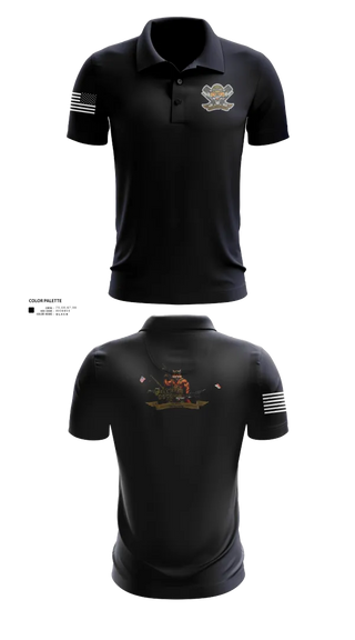 Short Sleeve Performance Polo, 3-6 Fox Co., Army, Teamtime, Team time, sublimation, custom sports apparel, team uniforms, spirit wear, spiritwear, sports uniforms, custom shirts, team store, custom team store, fundraiser sports, apparel fundraiser