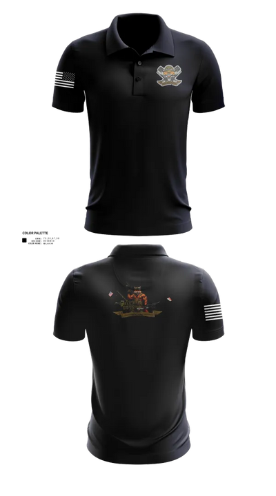 3-6 Fox Co. 82938446 Short Sleeve Performance Polo - 20