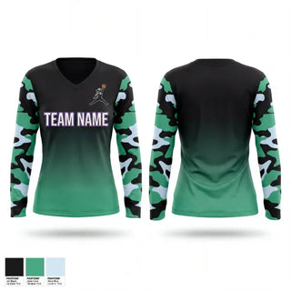 Womens Long Sleeve Vneck Shirt, Space Cowboys, Men's Basketball, Teamtime, Team time, sublimation, custom sports apparel, team uniforms, spirit wear, spiritwear, sports uniforms, custom shirts, team store, custom team store, fundraiser sports, apparel fundraiser