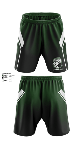 Athletic Shorts With Pockets, Bridesburg Cougars Athletic Association, Baseball, Teamtime, Team time, sublimation, custom sports apparel, team uniforms, spirit wear, spiritwear, sports uniforms, custom shirts, team store, custom team store, fundraiser sports, apparel fundraiser