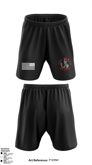 Athletic Shorts With Pockets, 386th ECES/CEF, Fire Department, Teamtime, Team time, sublimation, custom sports apparel, team uniforms, spirit wear, spiritwear, sports uniforms, custom shirts, team store, custom team store, fundraiser sports, apparel fundraiser