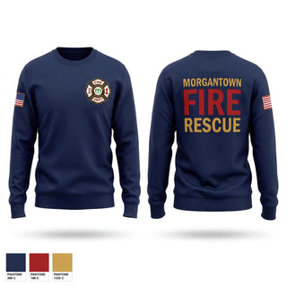 Crew Neck Sweatshirt, MFD, Fire Department, Teamtime, Team time, sublimation, custom sports apparel, team uniforms, spirit wear, spiritwear, sports uniforms, custom shirts, team store, custom team store, fundraiser sports, apparel fundraiser