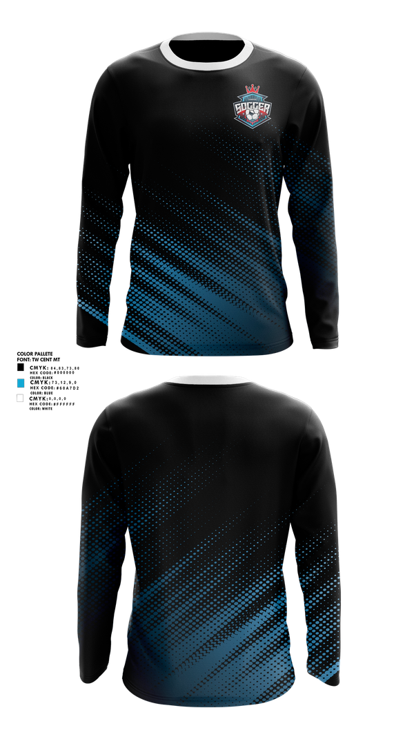 Long Sleeve Performance Shirt, Fc, Men's Soccer, Teamtime, Team time, sublimation, custom sports apparel, team uniforms, spirit wear, spiritwear, sports uniforms, custom shirts, team store, custom team store, fundraiser sports, apparel fundraiser