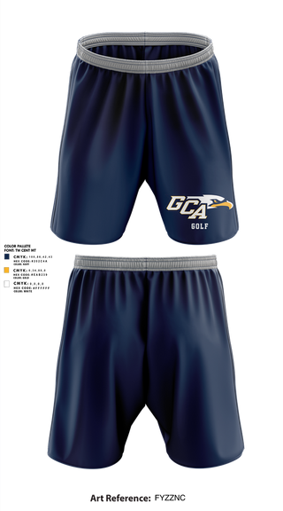 Athletic Shorts With Pockets, Grace Christian Academy Golf, Golf, Teamtime, Team time, sublimation, custom sports apparel, team uniforms, spirit wear, spiritwear, sports uniforms, custom shirts, team store, custom team store, fundraiser sports, apparel fundraiser