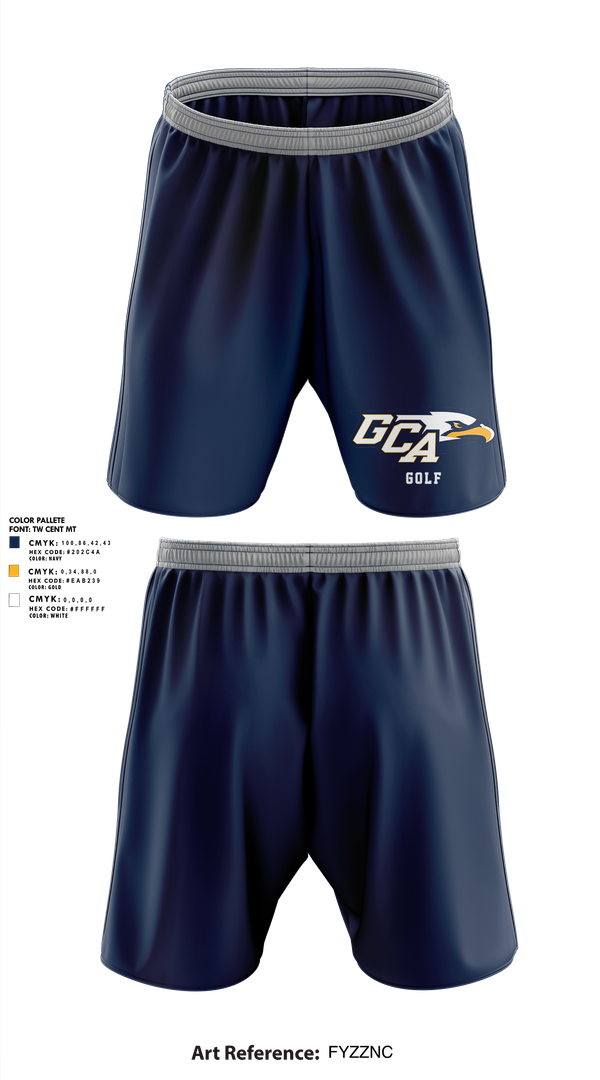 Athletic Shorts With Pockets, Grace Christian Academy Golf, Golf, Teamtime, Team time, sublimation, custom sports apparel, team uniforms, spirit wear, spiritwear, sports uniforms, custom shirts, team store, custom team store, fundraiser sports, apparel fundraiser
