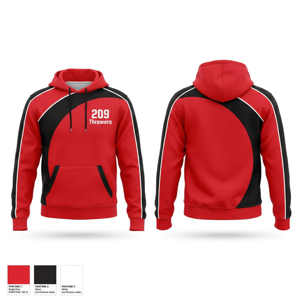 Hoodie, 209Throwers, Track & Field, Teamtime, Team time, sublimation, custom sports apparel, team uniforms, spirit wear, spiritwear, sports uniforms, custom shirts, team store, custom team store, fundraiser sports, apparel fundraiser