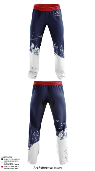 Sweatpants, Harrisonburg Blue Streaks, Cross Country, Teamtime, Team time, sublimation, custom sports apparel, team uniforms, spirit wear, spiritwear, sports uniforms, custom shirts, team store, custom team store, fundraiser sports, apparel fundraiser
