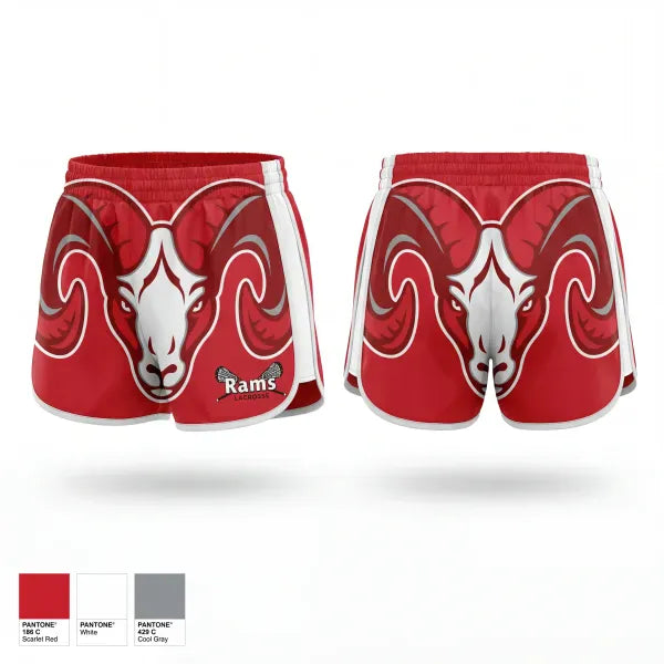 Womens Shorts, Suitland High School Lacrosse, Men's Lacrosse, Teamtime, Team time, sublimation, custom sports apparel, team uniforms, spirit wear, spiritwear, sports uniforms, custom shirts, team store, custom team store, fundraiser sports, apparel fundraiser