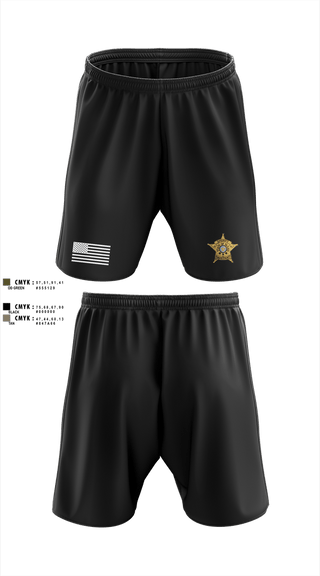 Athletic Shorts With Pockets, Travis County Sheriff, Police, Teamtime, Team time, sublimation, custom sports apparel, team uniforms, spirit wear, spiritwear, sports uniforms, custom shirts, team store, custom team store, fundraiser sports, apparel fundraiser