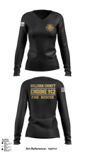 SCVFD Test Women's Long Sleeve V-neck Shirt - 5