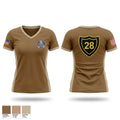 Destroyer Squadron 28 4735606 Women's Short Sleeve V-neck Shirt - 1