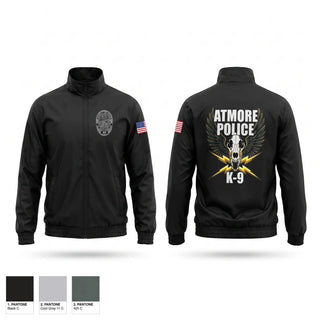 Windbreaker, Atmore PD, Police, Teamtime, Team time, sublimation, custom sports apparel, team uniforms, spirit wear, spiritwear, sports uniforms, custom shirts, team store, custom team store, fundraiser sports, apparel fundraiser