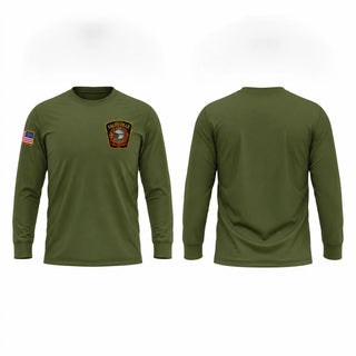 Long Sleeve Performance Shirt, Salesville, Fire Department, Teamtime, Team time, sublimation, custom sports apparel, team uniforms, spirit wear, spiritwear, sports uniforms, custom shirts, team store, custom team store, fundraiser sports, apparel fundraiser