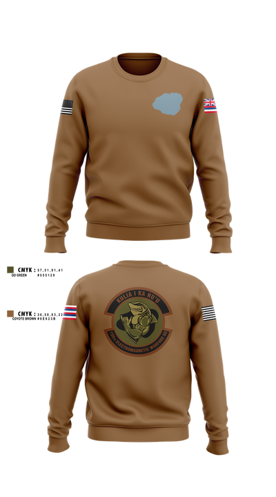 150th Electromagnetic Warfare Squadron 66679137 Crew Neck Sweatshirt - 4