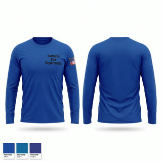 Long Sleeve Performance Shirt, Santa Fe Fire Department, Fire Department, Teamtime, Team time, sublimation, custom sports apparel, team uniforms, spirit wear, spiritwear, sports uniforms, custom shirts, team store, custom team store, fundraiser sports, apparel fundraiser