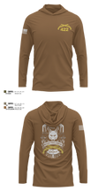 422nd Military Police Company 13862953 Long Sleeve Performance Shirt with hood - 4