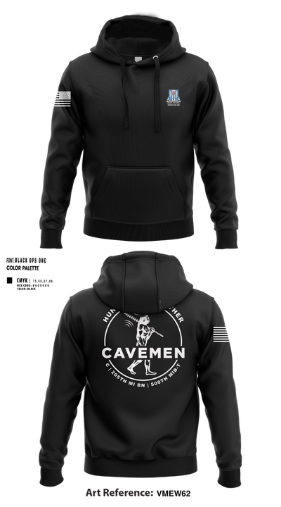 C / 205th MI BN / 500th MIB-T 47218382 Hoodie - 150