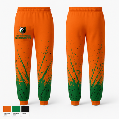 Morton-White Pass Timberwolves Sweatpants - 1