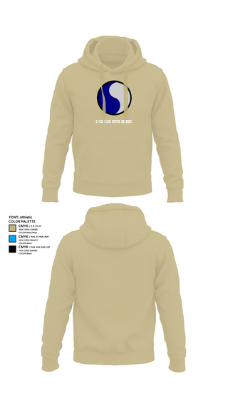 Hoodie, C-Co 1/116 29th IN BDE, , Teamtime, Team time, sublimation, custom sports apparel, team uniforms, spirit wear, spiritwear, sports uniforms, custom shirts, team store, custom team store, fundraiser sports, apparel fundraiser