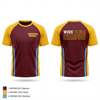 CHESTERTON TROJANS 66898768 Old School Cotton Feel Shirt - 1