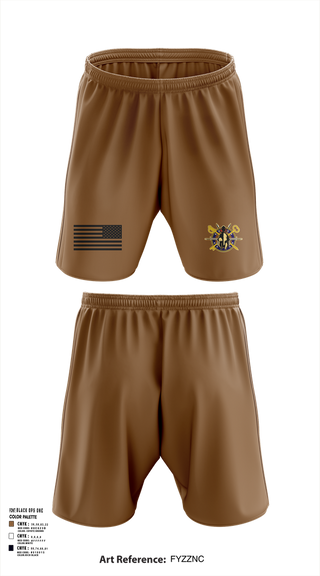 Athletic Shorts With Pockets, A Company 68th DSSB 4ID, , Teamtime, Team time, sublimation, custom sports apparel, team uniforms, spirit wear, spiritwear, sports uniforms, custom shirts, team store, custom team store, fundraiser sports, apparel fundraiser