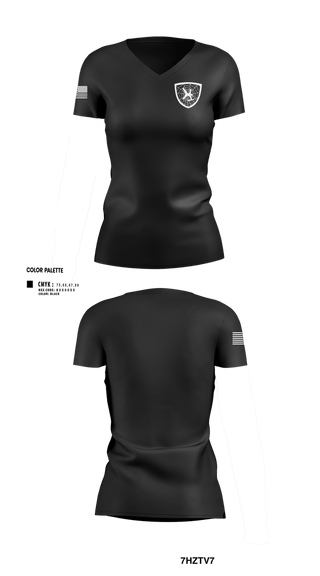 Womens Short Sleeve Vneck Shirt, Spokane Police SWAT, Police, Teamtime, Team time, sublimation, custom sports apparel, team uniforms, spirit wear, spiritwear, sports uniforms, custom shirts, team store, custom team store, fundraiser sports, apparel fundraiser