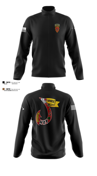Fleece Jacket, H2F, 2nd Mobile Brigade, 25th Infantry Division, Army, Teamtime, Team time, sublimation, custom sports apparel, team uniforms, spirit wear, spiritwear, sports uniforms, custom shirts, team store, custom team store, fundraiser sports, apparel fundraiser