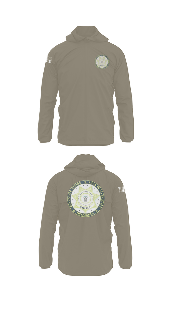 Windbreaker, Wyandotte Nation Police, Police, Teamtime, Team time, sublimation, custom sports apparel, team uniforms, spirit wear, spiritwear, sports uniforms, custom shirts, team store, custom team store, fundraiser sports, apparel fundraiser