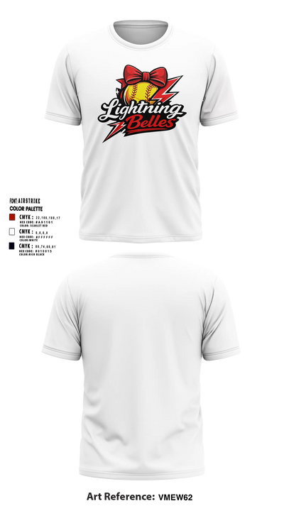 Bluegrass Lightning Belles Short Sleeve Performance Shirt - 7