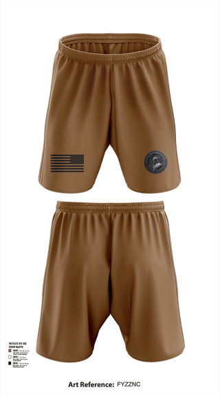Athletic Shorts With Pockets, Charlie Battery 2-114th FA, , Teamtime, Team time, sublimation, custom sports apparel, team uniforms, spirit wear, spiritwear, sports uniforms, custom shirts, team store, custom team store, fundraiser sports, apparel fundraiser